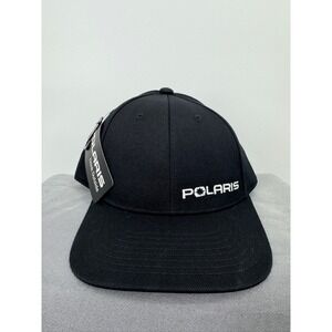 NWT Polaris Think Outside Core Hat Men's Black Adjustable Sports Snapback Cap